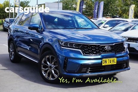 Blue 2020 Kia Sorento Wagon GT-Line 7 Seat