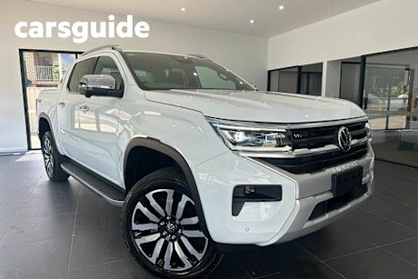 White 2024 Volkswagen Amarok Dual Cab Utility Aventura TDI600 4Motion