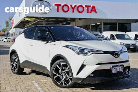 White 2019 Toyota C-HR Wagon Koba (2WD)