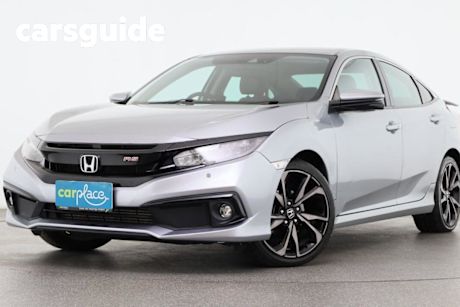 Silver 2019 Honda Civic Sedan RS