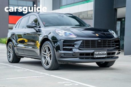 Black 2019 Porsche Macan Wagon S