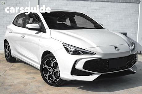 White 2025 MG MG3 Hatch Excite
