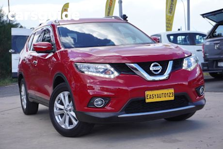 Red 2017 Nissan X-Trail Wagon ST-L (2WD)