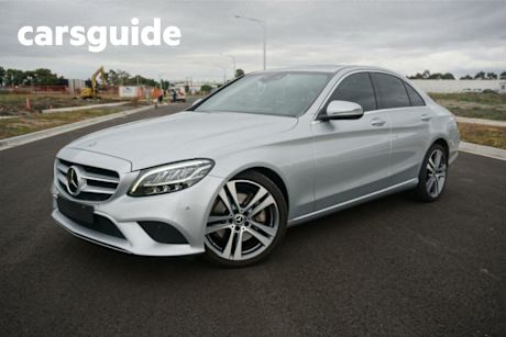 Silver 2020 Mercedes-Benz C300 Sedan