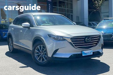 Silver 2020 Mazda CX-9 Wagon Touring (awd)