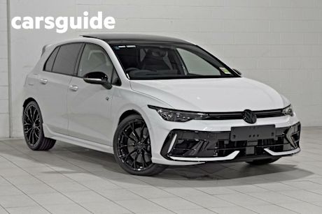 White 2025 Volkswagen Golf Hatchback R Black Edition
