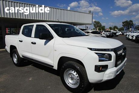 White 2024 Mitsubishi Triton Double Cab Pick Up GLX (4X4)