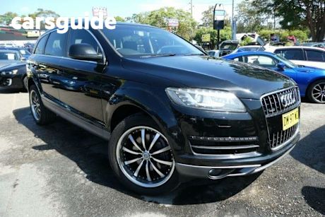Black 2014 Audi Q7 Wagon 3.0 TDI Quattro
