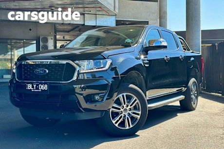 Black 2021 Ford Ranger Double Cab Pick Up XLT 3.2 (4X4)