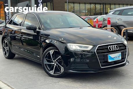 Black 2019 Audi A3 Sportback 35 Tfsi Sprtbck (1.4 Tfsi Cod)