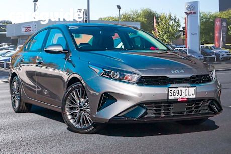 Grey 2021 Kia Cerato Sedan Sport+