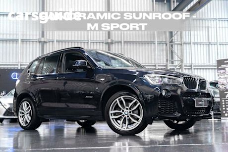 Black 2016 BMW X3 Wagon Xdrive 20I