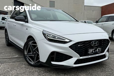 White 2024 Hyundai I30 Hatchback N Line PRM Mhev