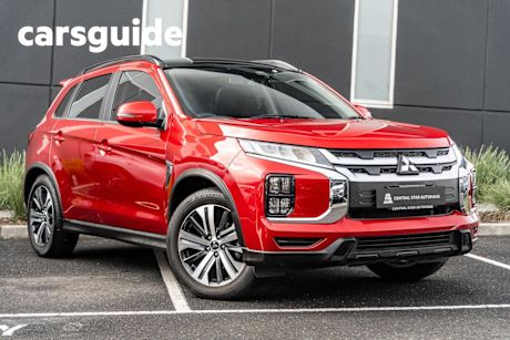 Red 2022 Mitsubishi ASX Wagon Exceed (2WD)