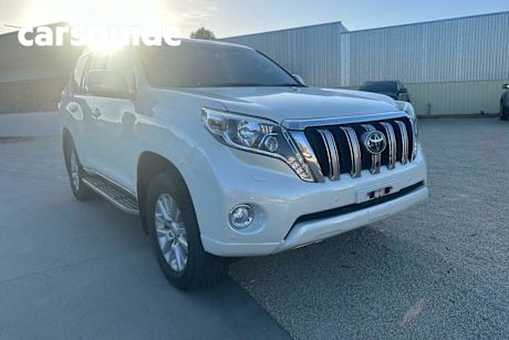 White 2016 Toyota Landcruiser Prado Wagon Kakadu (4X4)