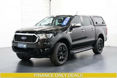 Black 2020 Ford Ranger Double Cab Chassis XLT 3.2 (4X4)