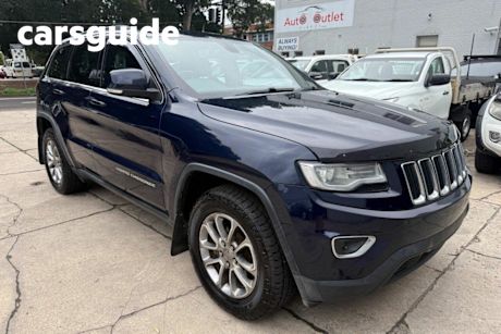 Blue 2013 Jeep Grand Cherokee Wagon Laredo (4X4)