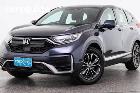 Blue 2021 Honda CR-V Wagon VTI X (2WD) 5 Seats