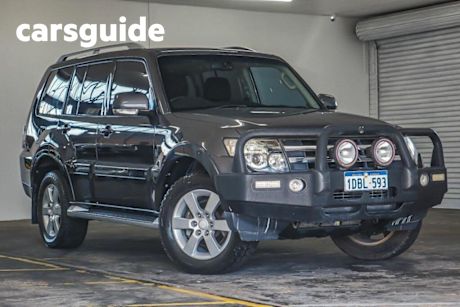 Grey 2008 Mitsubishi Pajero Wagon VR-X LWB (4x4) NS
