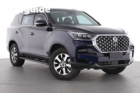 Blue 2022 Ssangyong Rexton Wagon ELX (awd)