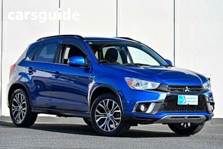 Blue 2017 Mitsubishi ASX Wagon LS (2WD)