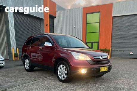 Red 2007 Honda CR-V Wagon (4X4) Luxury