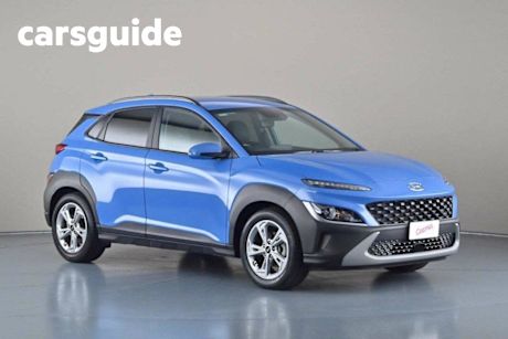 Blue 2021 Hyundai Kona Wagon Active (fwd)