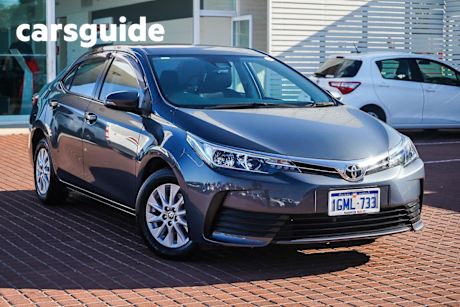 Grey 2017 Toyota Corolla Sedan Ascent