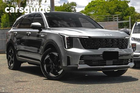 Grey 2025 Kia Sorento Wagon GT-Line HEV FWD