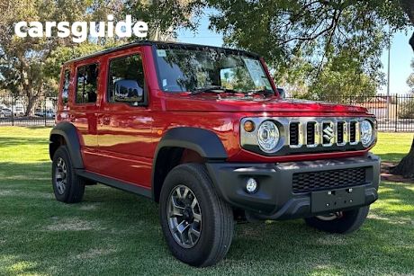 Red 2024 Suzuki Jimny Wagon GLX