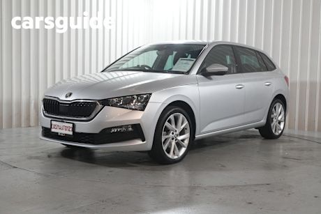 Silver 2022 Skoda Scala Hatchback 110 TSI Ambition