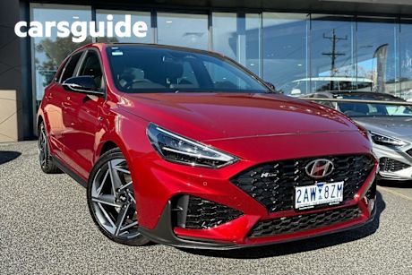 Red 2024 Hyundai I30 Hatchback N Line PRM Mhev