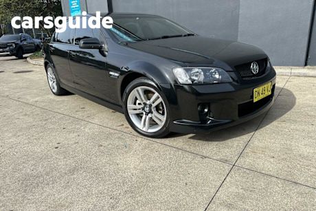 Black 2008 Holden Commodore Sedan SV6