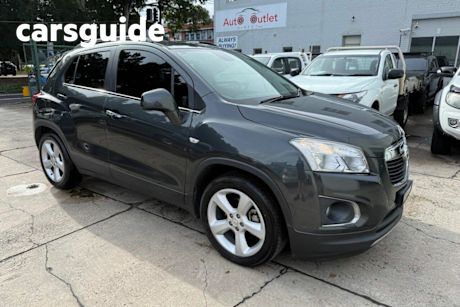 Grey 2016 Holden Trax Wagon LTZ