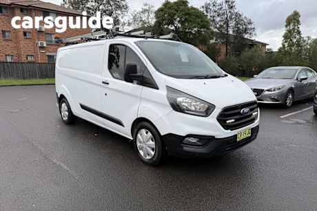 White 2018 Ford Transit Custom Van 340L (lwb)