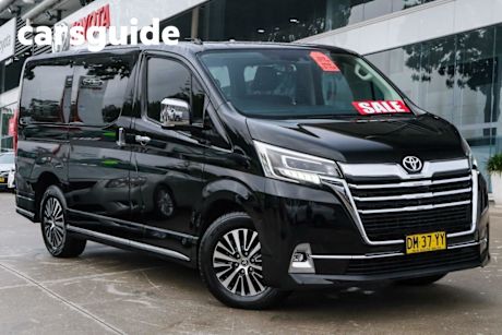 Black 2019 Toyota Granvia Wagon VX (8 Seats)