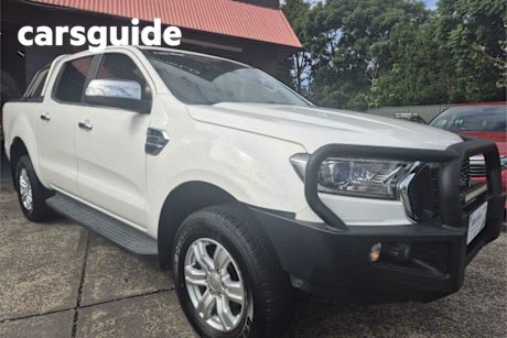 White 2021 Ford Ranger Double Cab Pick Up XLT 2.0 (4X4)