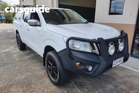 White 2018 Nissan Navara Dual Cab Pick-up RX (4X4)