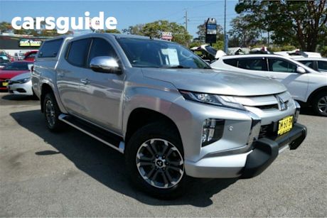 Silver 2018 Mitsubishi Triton Dual Cab Utility GLS (4X4)