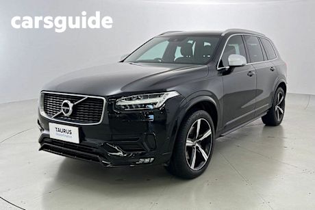 Black 2017 Volvo XC90 Wagon D5 R-Design