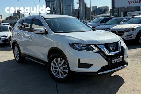 White 2018 Nissan X-Trail Wagon ST 7 Seat (2WD)