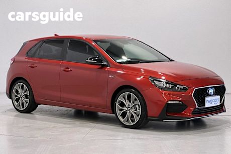 Orange 2021 Hyundai I30 Hatchback N Line