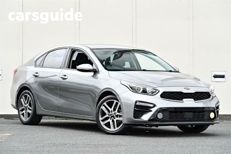 Grey 2018 Kia Cerato Sedan Sport