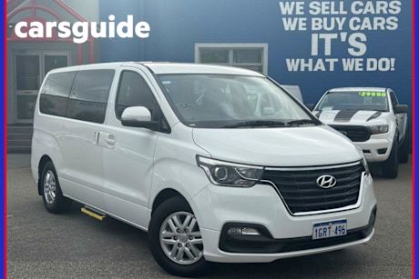 White 2019 Hyundai Imax Wagon Active