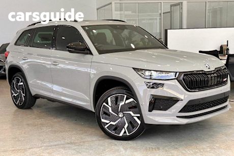 Grey 2023 Skoda Kodiaq Wagon RS (4X4) 180TSI