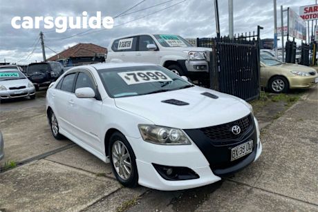 White 2007 Toyota Aurion Sedan Sportivo SX6