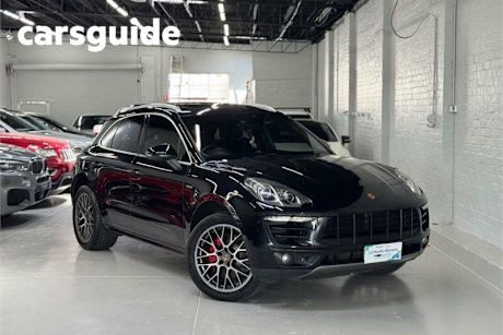Black 2014 Porsche Macan Wagon S Diesel