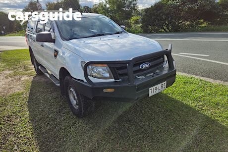 White 2012 Ford Ranger Dual Cab Utility XL 3.2 (4X4)