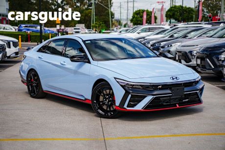 Blue 2025 Hyundai I30 Sedan N Premium With Sunroof