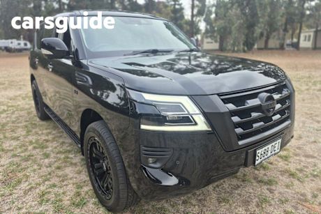 Black 2022 Nissan Patrol Wagon TI (4X4)